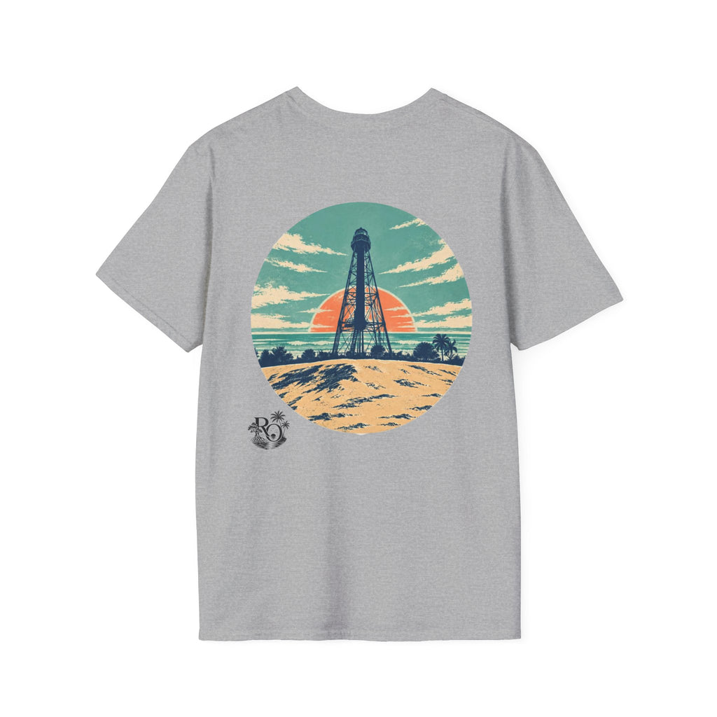Sanibel Lighthouse Sunset T-Shirt