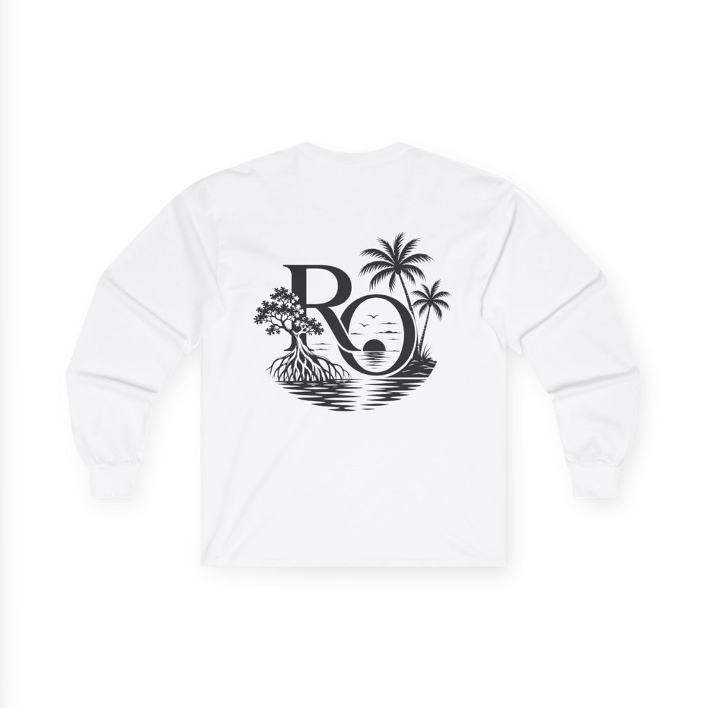 RO Island Palm Long Sleeve Tee
