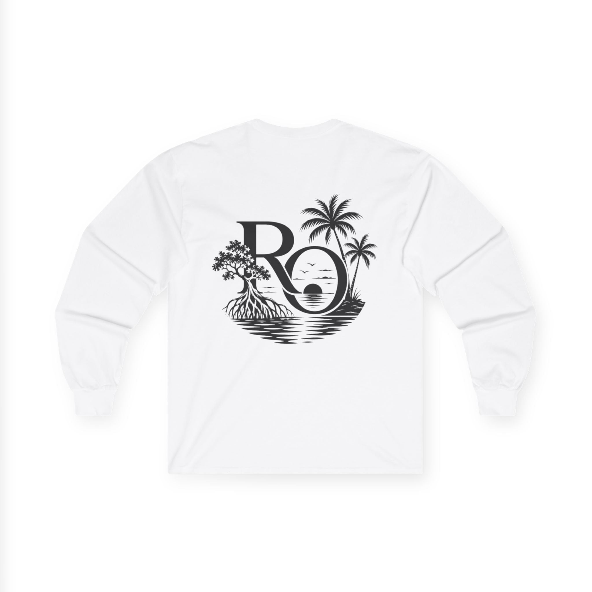 RO Island Palm Long Sleeve Tee