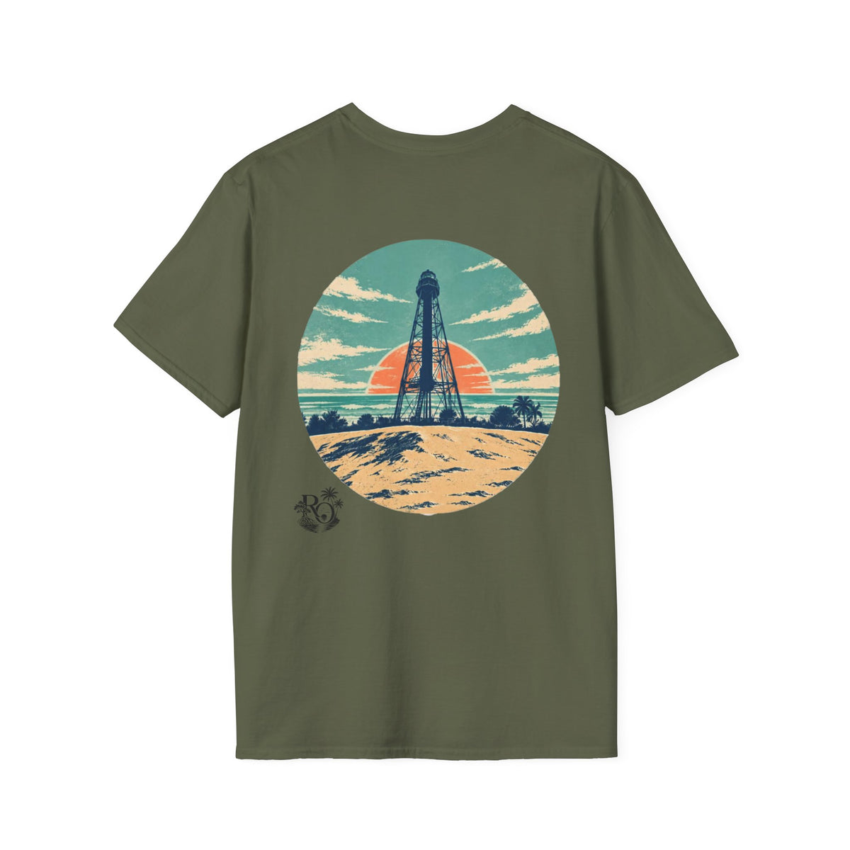 Sanibel Lighthouse Sunset T-Shirt