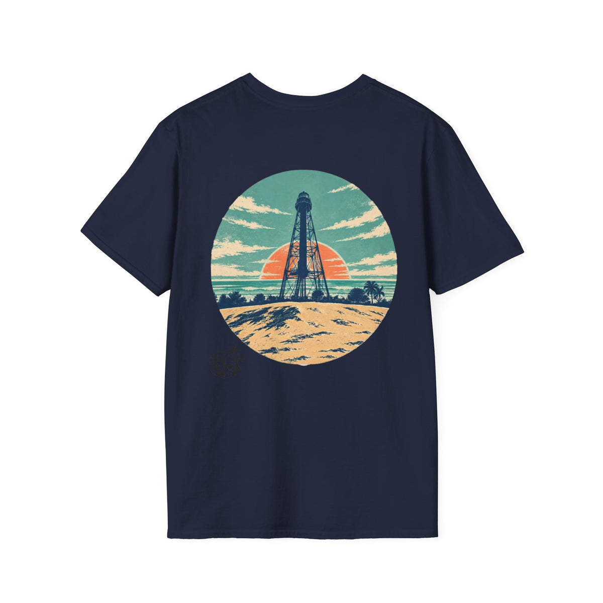 Sanibel Lighthouse Sunset T-Shirt
