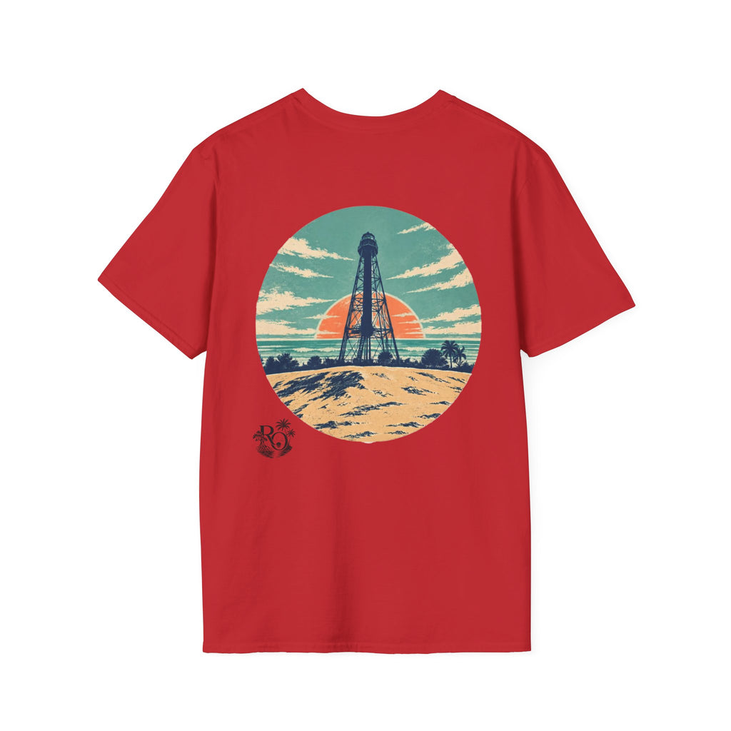 Sanibel Lighthouse Sunset T-Shirt