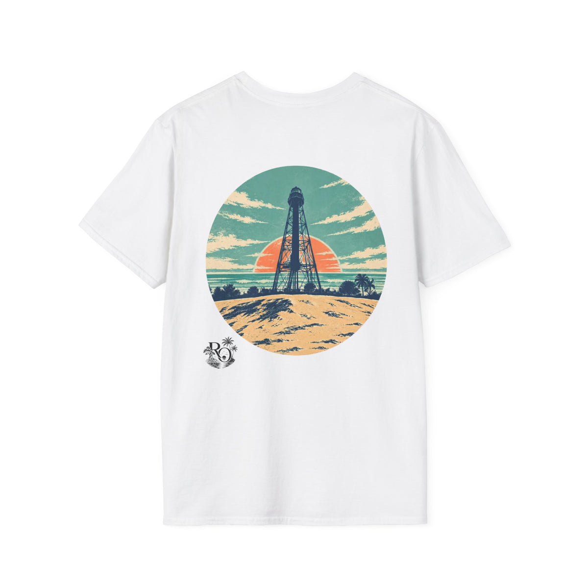 Sanibel Lighthouse Sunset T-Shirt