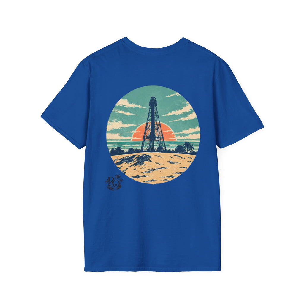 Sanibel Lighthouse Sunset T-Shirt