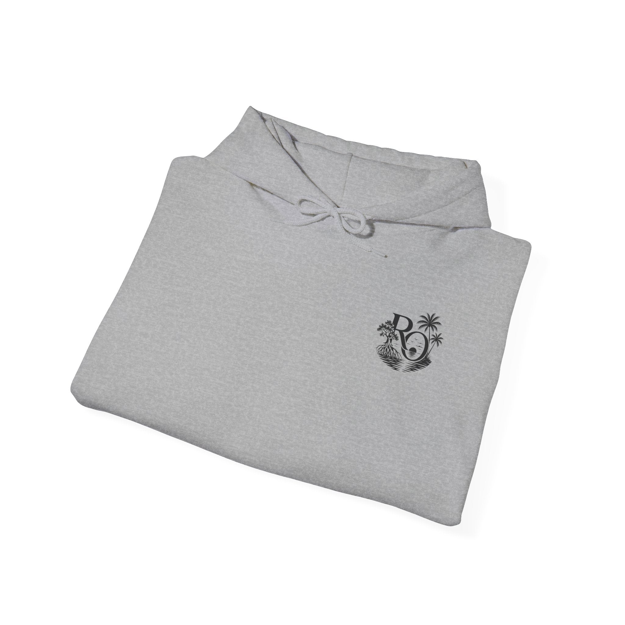 Surf Sunset Hoodie — 'Raise Tide' Beach Graphic Pullover