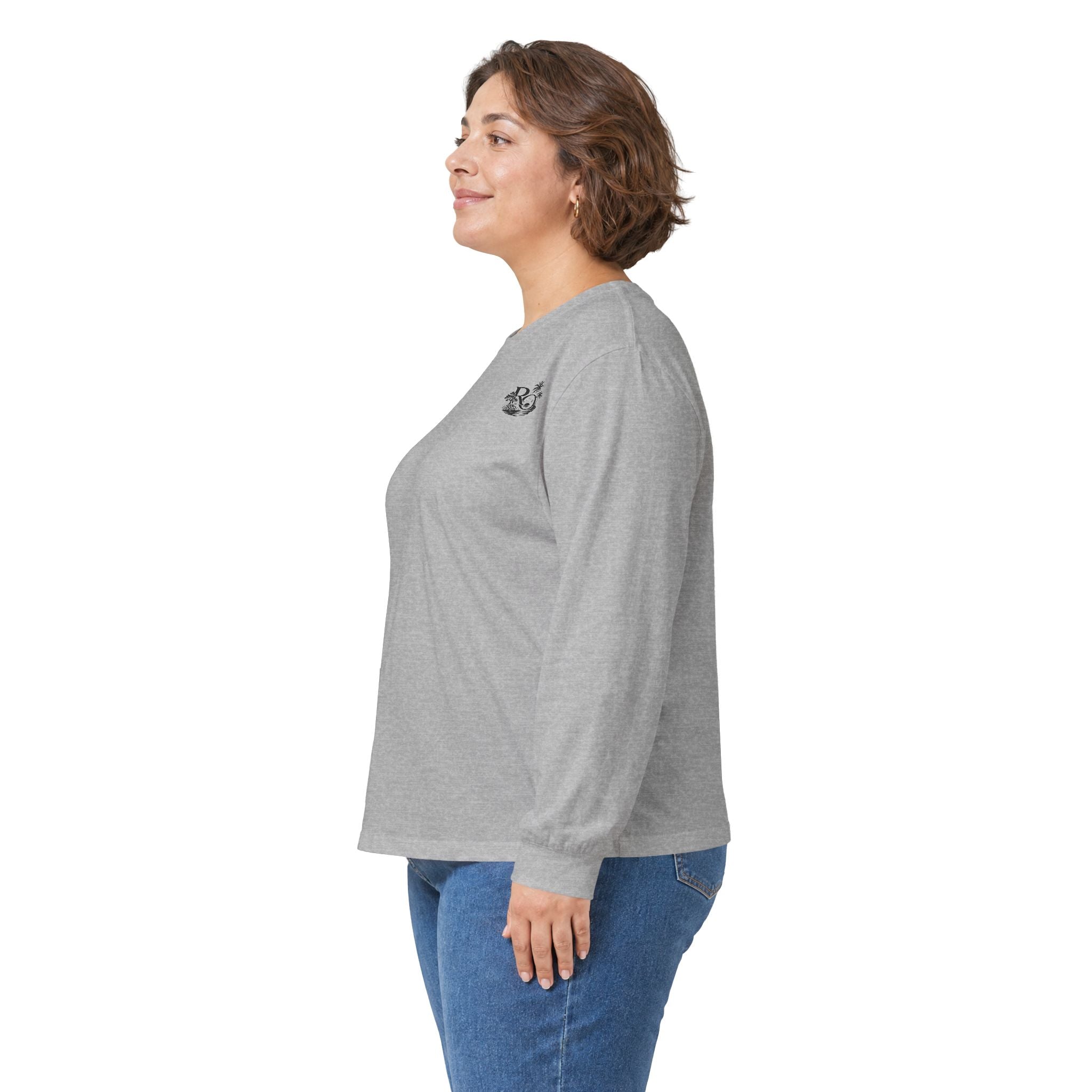 RO Island Palm Long Sleeve Tee