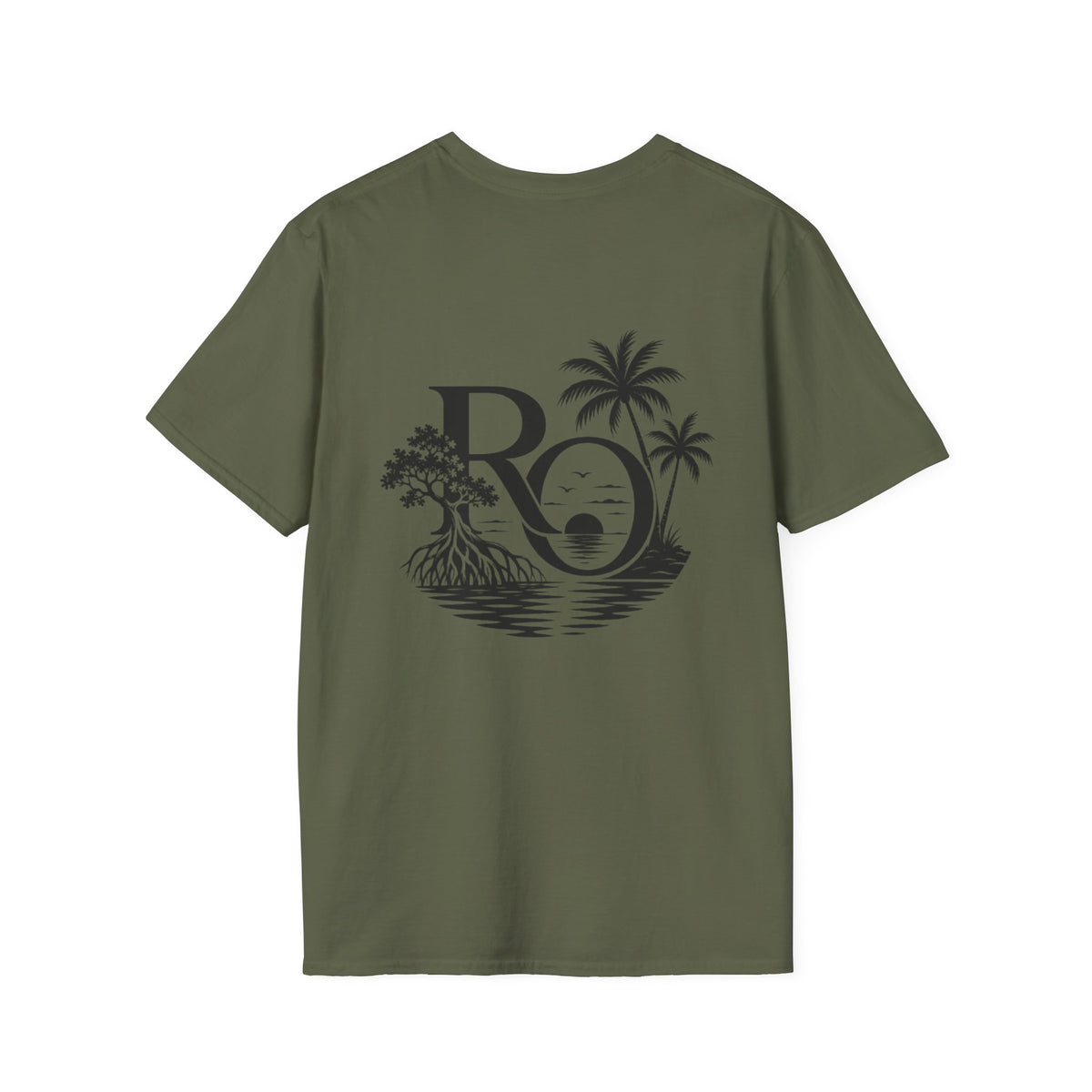Raised Outside-Adult Tee