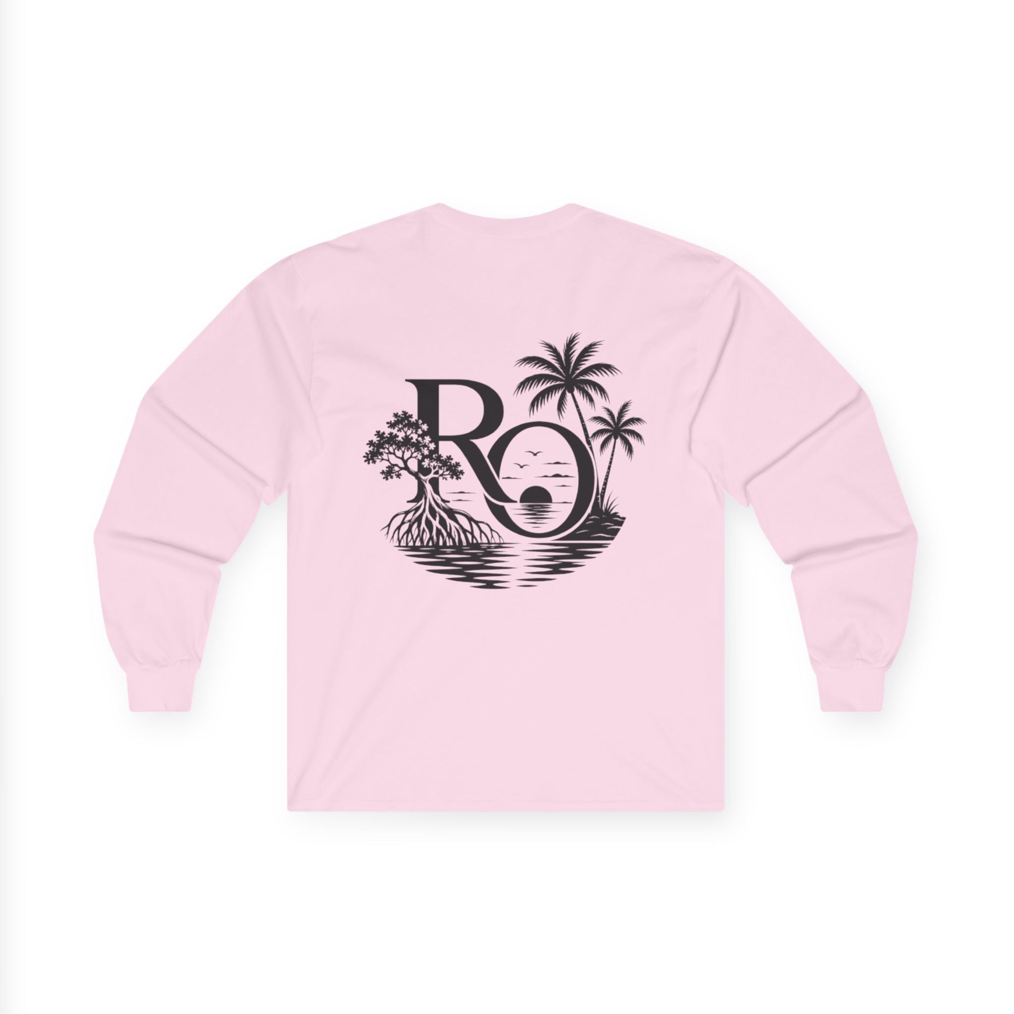 RO Island Palm Long Sleeve Tee