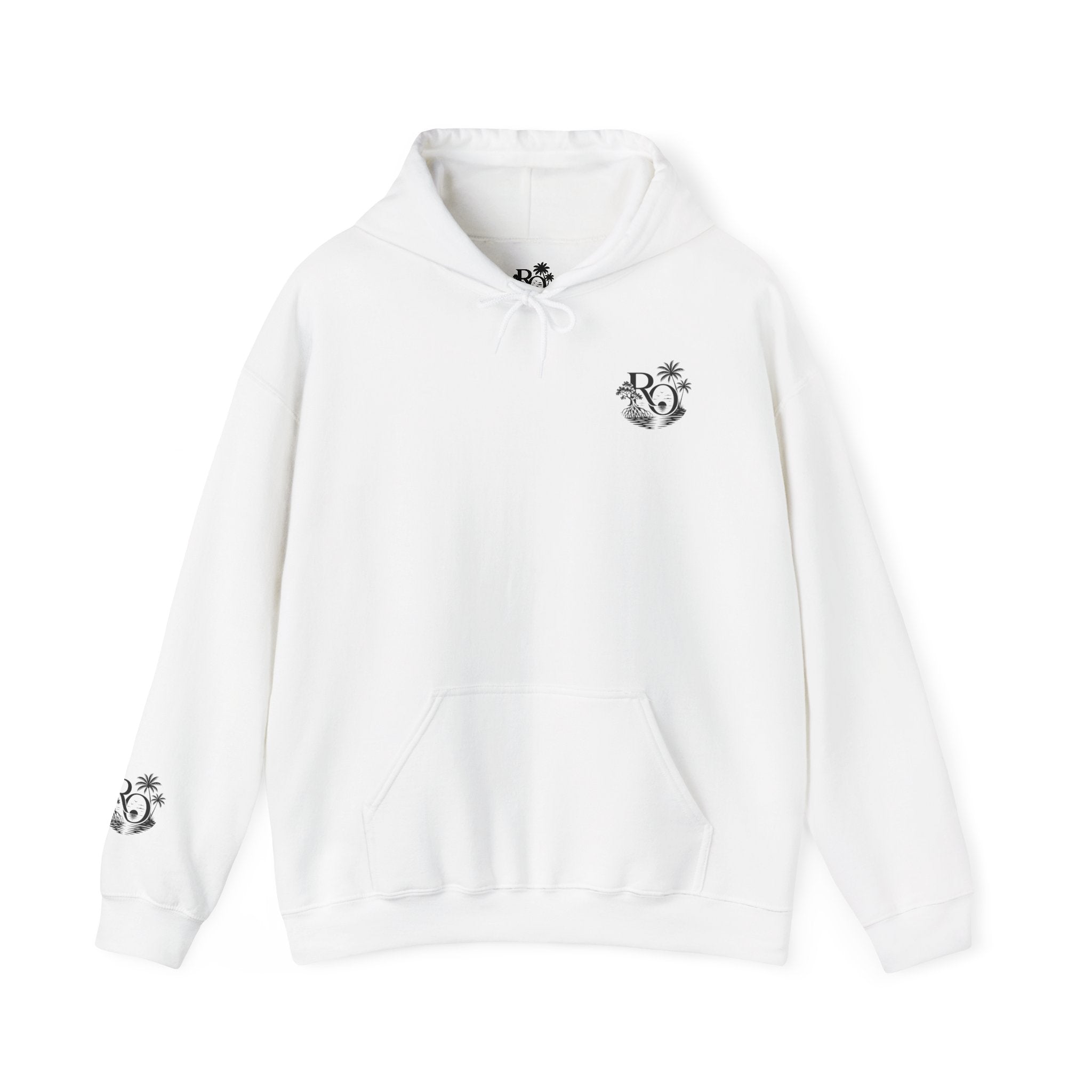 Surf Sunset Hoodie — 'Raise Tide' Beach Graphic Pullover