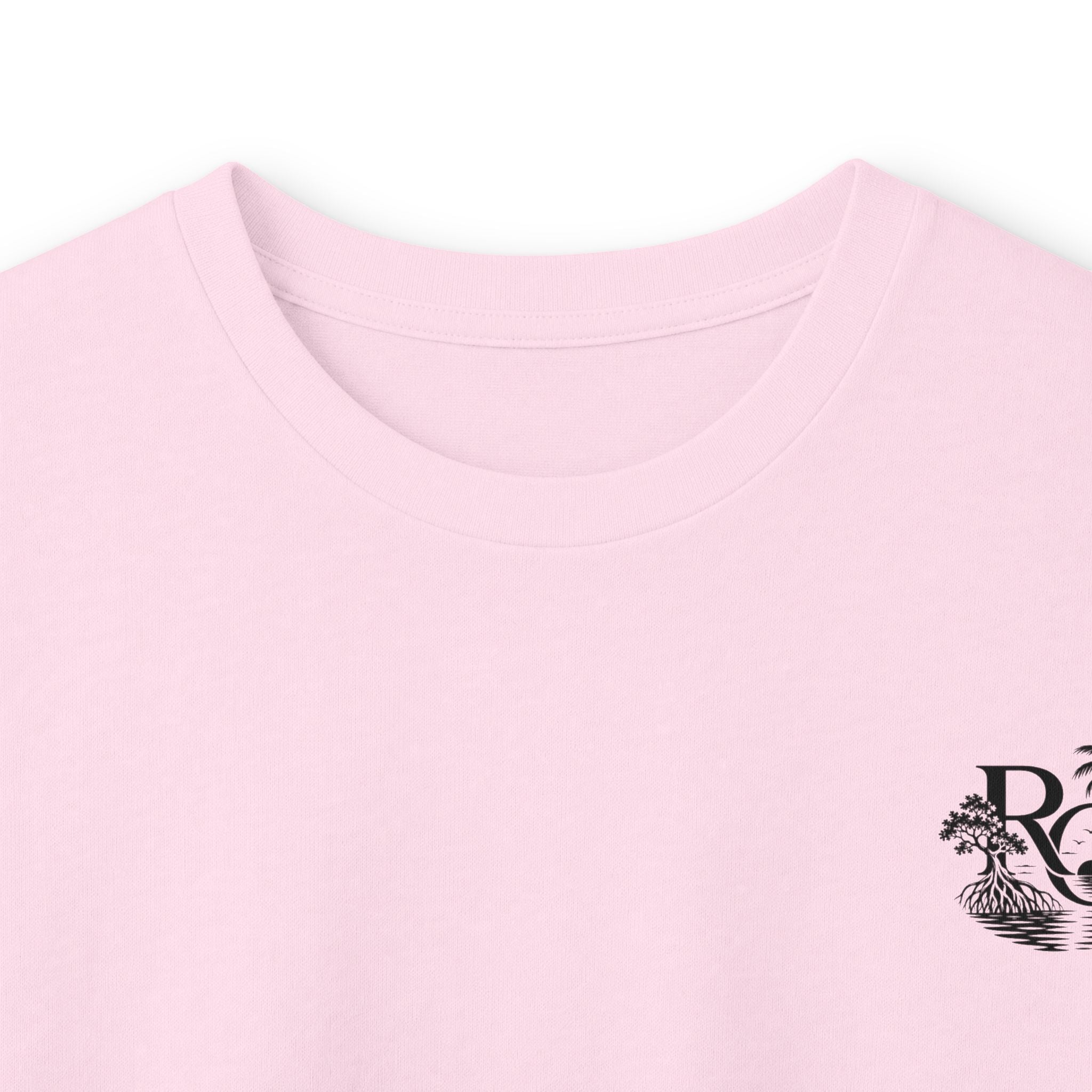 Long Sleeve Tee — "Raised Outside" Sunset Canoe Graphic