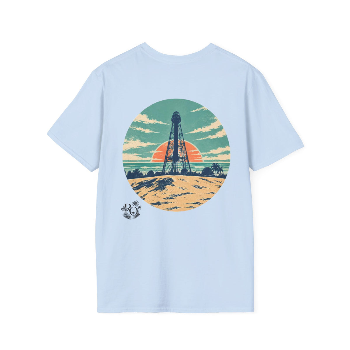 Sanibel Lighthouse Sunset T-Shirt
