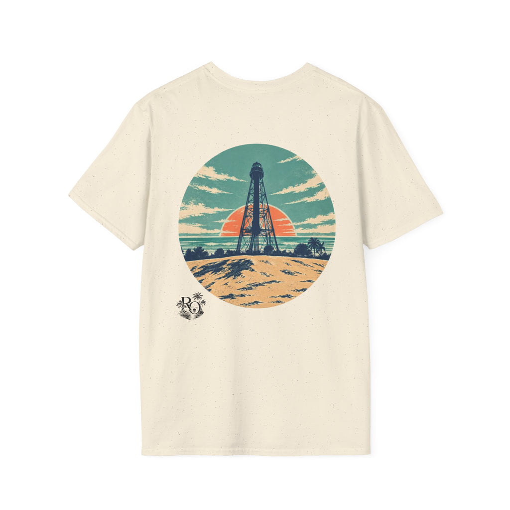 Sanibel Lighthouse Sunset T-Shirt