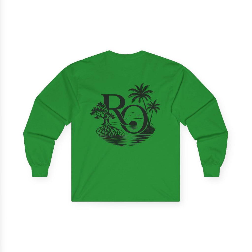 RO Island Palm Long Sleeve Tee