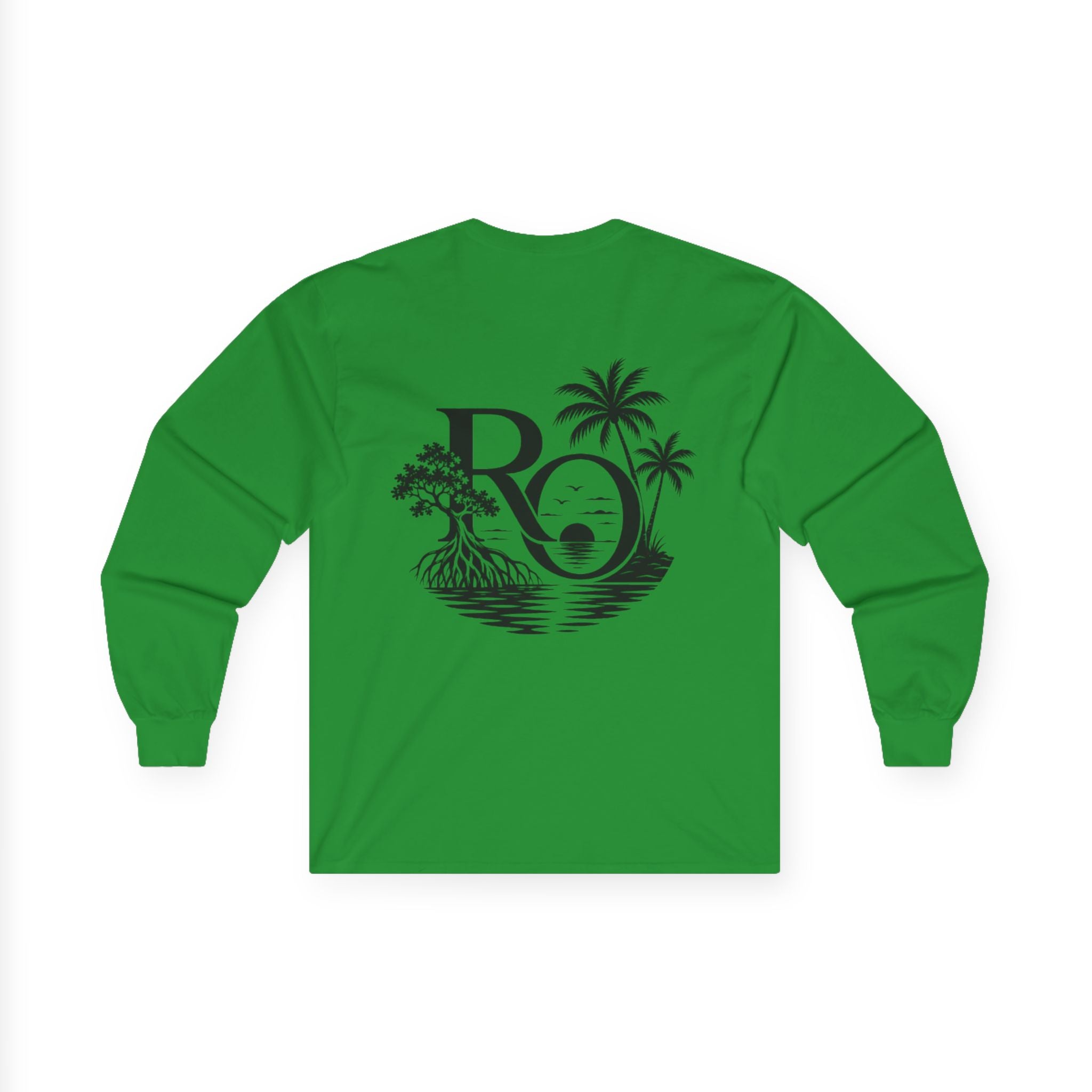 RO Island Palm Long Sleeve Tee