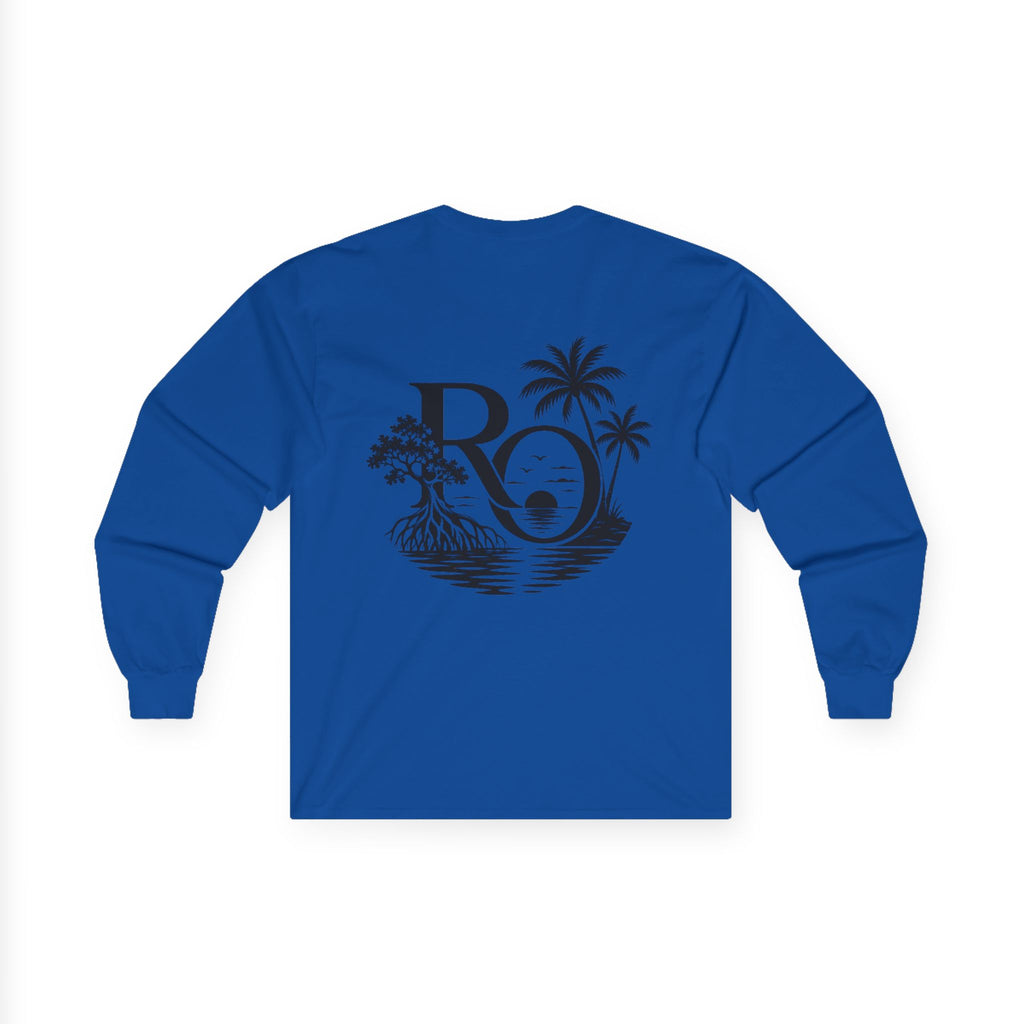 RO Island Palm Long Sleeve Tee