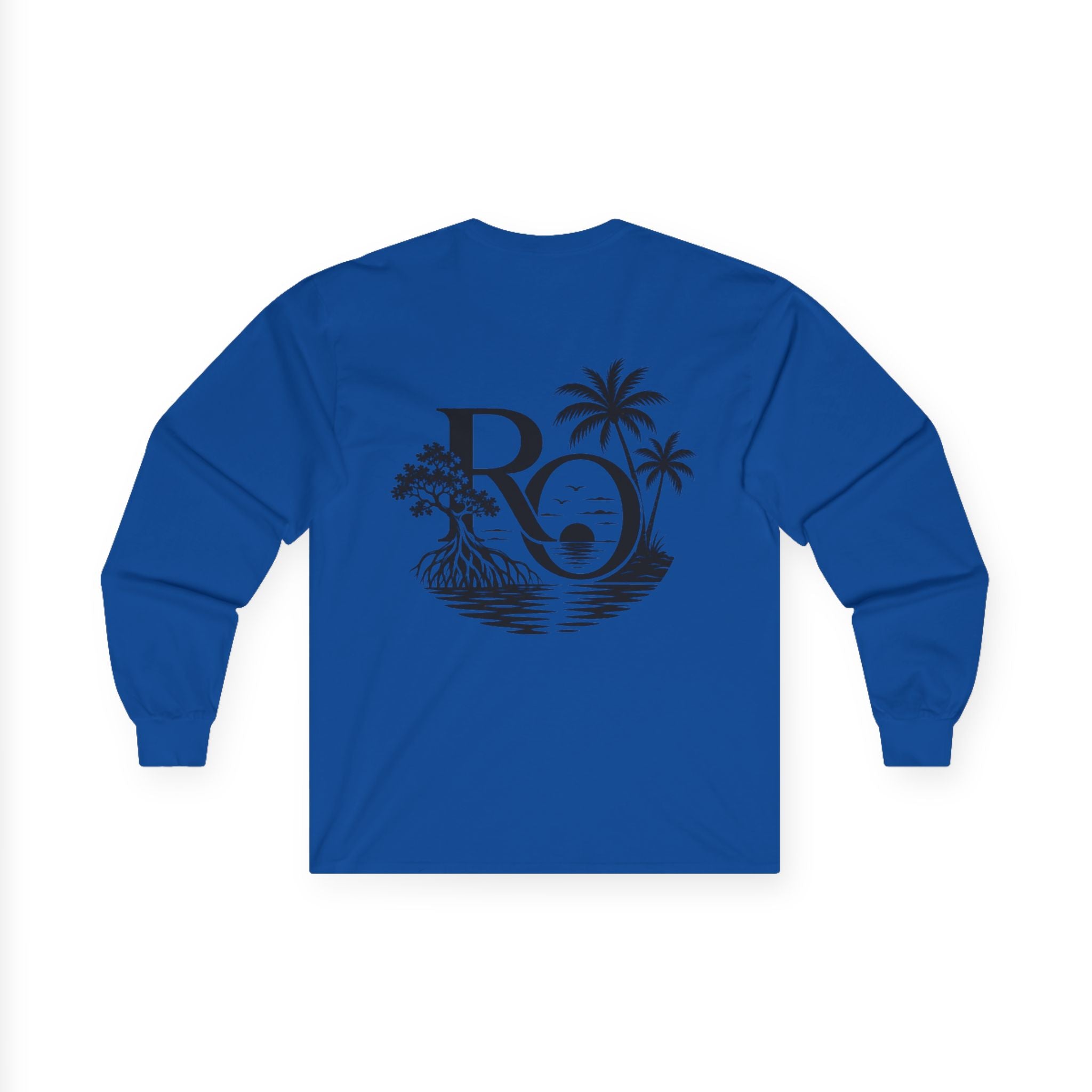 RO Island Palm Long Sleeve Tee