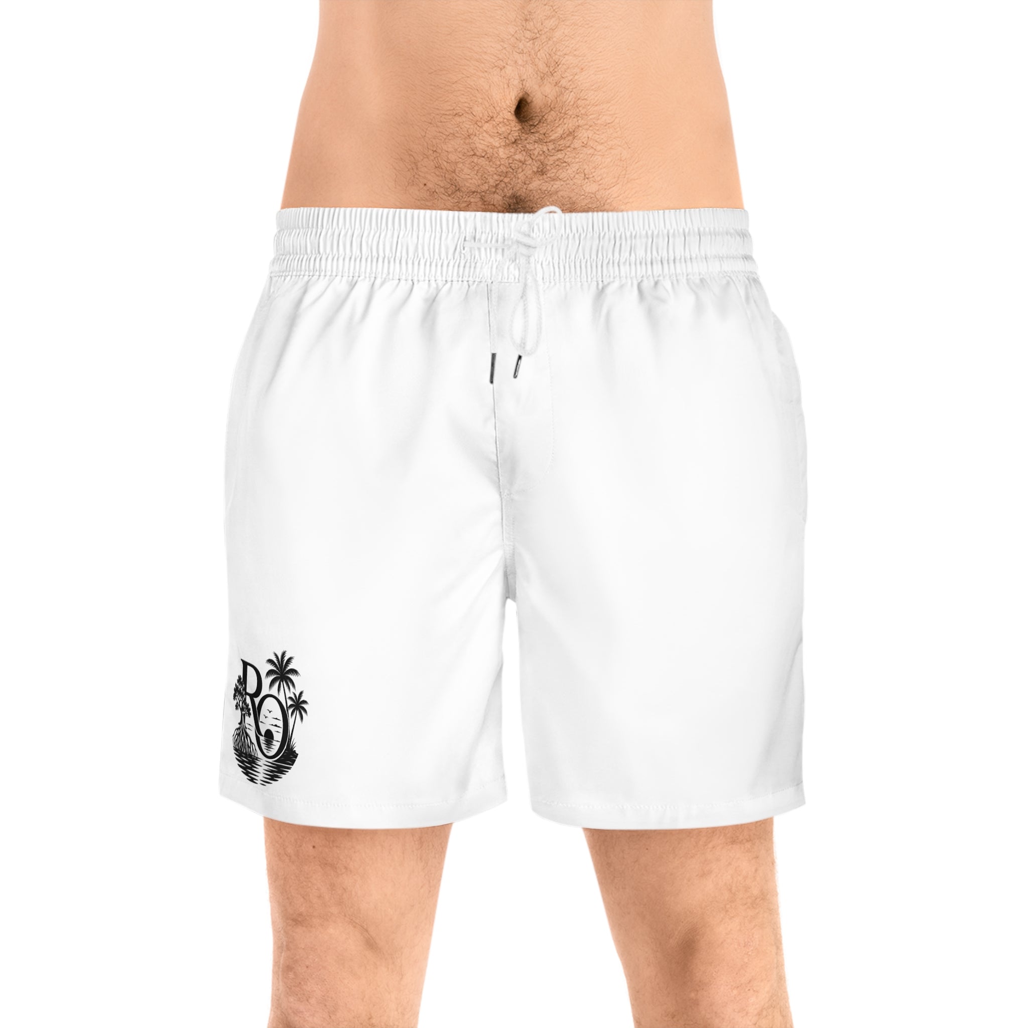 Men's Mid-Length Swim Shorts (AOP)
